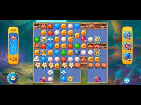 Fishdom 7421 Hard Level - NO 💣🧨💥