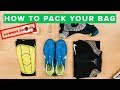 HOW TO PACK YOUR FOOTBALL BAG HOW TO PACK YOUR FOOTBALL BAG