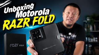 Hape motorola Paling MAHAL!! - Unboxing motorola razr Fold