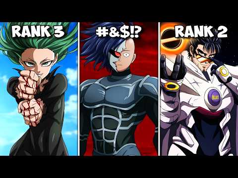 Top 10 Strongest S-Class Heroes in One Punch Man Ranked & Explained