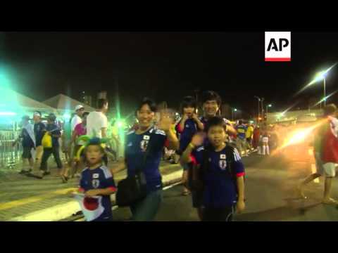 Fans react to goalless draw between Japan and Greece