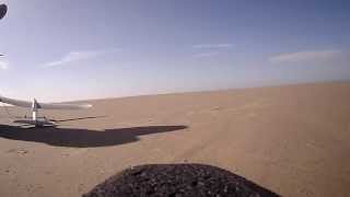 preview picture of video 'NEAR MISS AIR COLLISION and BEST BITS TAKEN FROM FPV EASY STAR RC PLANE'