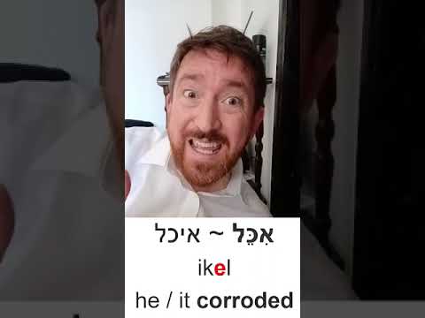 Binyanim - intensity of verbs