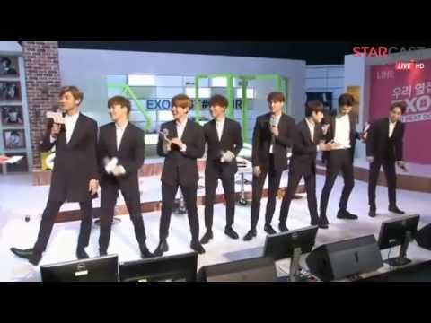 150406 EXO STARCAST Funny Pose