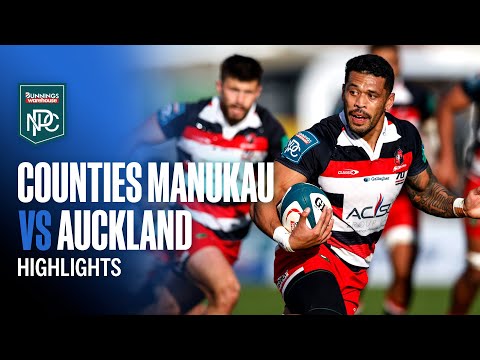 RD 8 HIGHLIGHTS | Counties Manukau v Auckland (Bunnings NPC 2025)