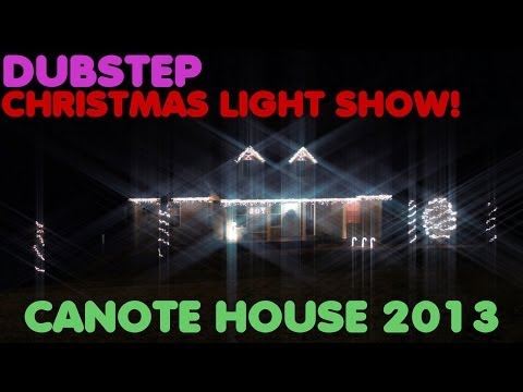 Christmas Light Show 2013 - Canote House - Dubstep Christmas