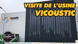 Video thumbnail for Vicoustic ⎮ Visite de l'usine by Studio Dealers