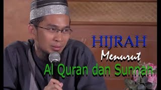 Download lagu Hijrah Menurut AlQuran dan Sunnah (Full) - Ust Adi Hidayat Lc MA mp3