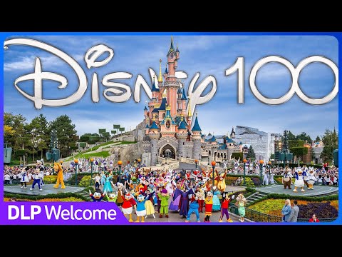 Disney 100 Ceremony with 100 Characters - Disneyland Paris