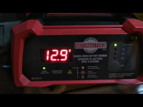 Motomaster 8/4/2A Classic Series battery charger