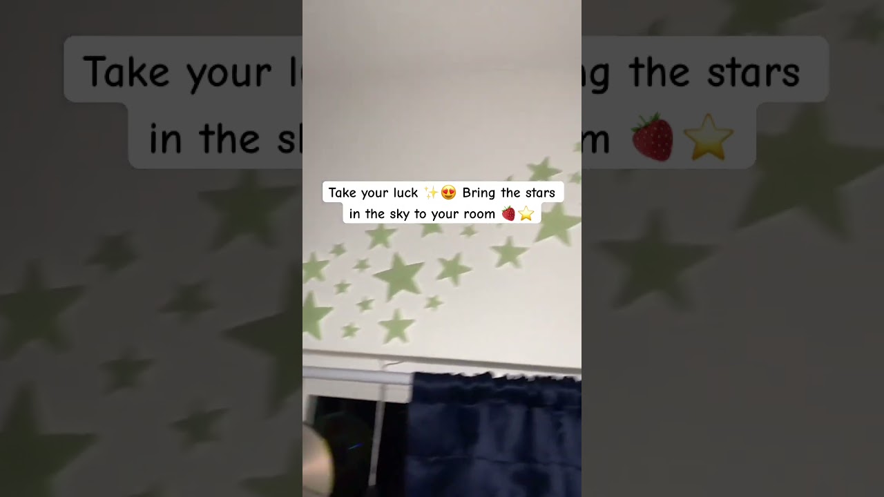 100Pcs Glow In The Dark Star Wall Stickers #wallart #decoration #wallstickers