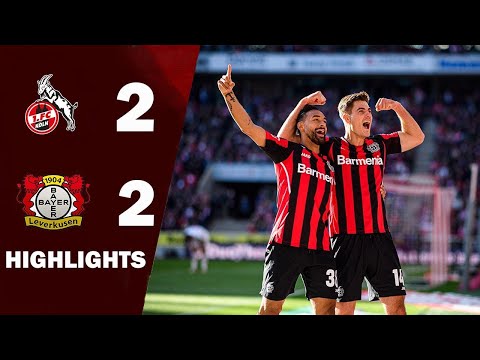 1  FC Köln   Bayer 04 Leverkusen 2 2 Highlights   Bundesliga   2021 2022