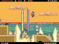 SMW Custom Level Volcanic Mole S Ocean