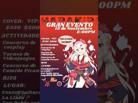 Primer evento en la Habana #anime #cosplay  #lahabanacuba #otaku #gamer