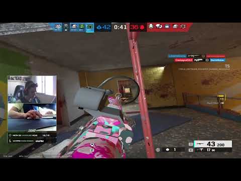 AI LAGONIS! MAS AÍ TU LEVOU HEIN PAPAI KKKKK - MELHORES MOMENTOS RAINBOW SIX SIEGE