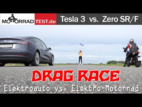 ZERO Drag-Race vs. Tesla 2021