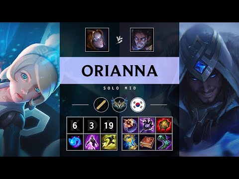 Orianna Mid vs Sylas - KR Challenger Patch 25.15