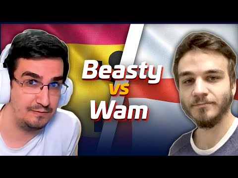 Beasty (Malians) vs Wam (English) 1v1 in AOE4