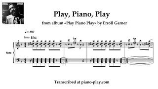 Erroll Garner - Play, Piano, Play / Album: Play, Piano, Play (transcription)