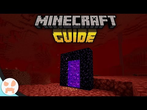 ENTERING + EXPLORING THE NETHER! | The Minecraft Guide - Tutorial Lets Play (Ep. 10)