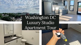 Empty Luxury Studio Apartment Tour | Washington D.C.