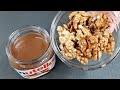Nutella Mit Walnüssen Mischen Das Ergebnis Wird Sie überraschen Dessert In 5 Minuten Kein Backen