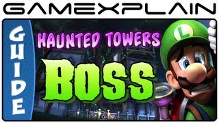 Luigi's Mansion 2: Dark Moon: Haunted Towers Boss Battle Gem, Boo & Puzzle Guide & Walkthrough