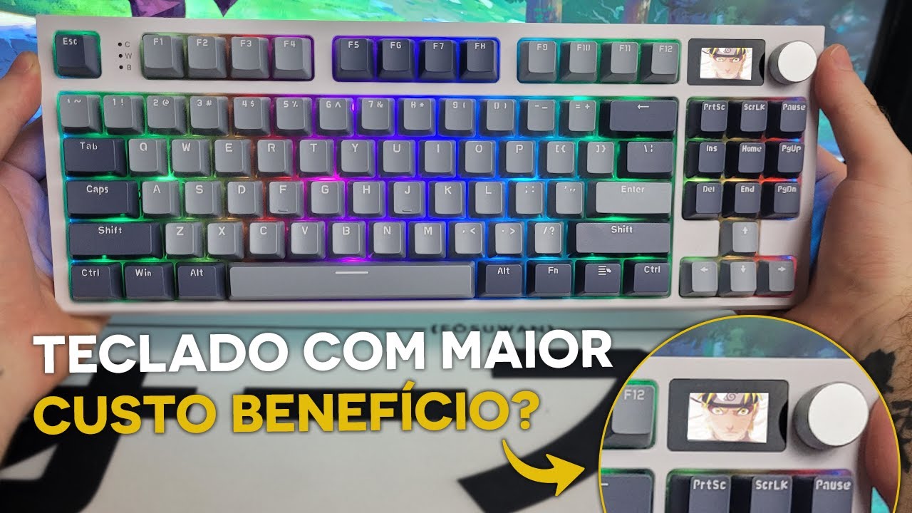 Unboxing Teclado Attack shark K86