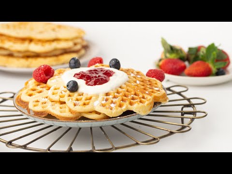 Easy Norwegian Waffles Recipe