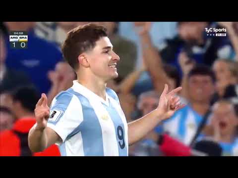 Argentina vs. Brasil Eliminatorias Sudamericanas 2026 - PARTIDO COMPLETO