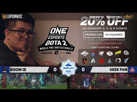 Geek Fam vs Boom Esports Game 1  (BO3) | WePlay! Bukovel Minor 2020 SEA Qualifier (Part 1)