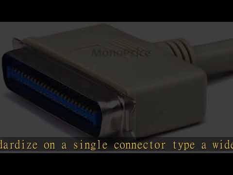 Monoprice 3-Feet CN50 M/M SCSI Cable 19PR D-SHD (100726)