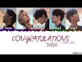 DAY6 - Congratulations (Final Ver.) Lyrics [Color Coded_Han_Rom_Eng]