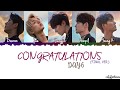 DAY6 Congratulations Final Ver Lyrics Color Coded Han Rom Eng