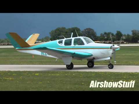 Gusty Crosswind Landings! EAA AirVenture Oshkosh 2014 Sunday Arrivals Compilation (Part 2)