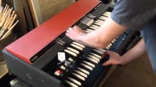 Video thumbnail for Vox Super Continental demo by DiPinto Guitars