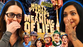 MONTY PYTHON'S THE MEANING OF LIFE ! MOVIE REACTION and COMMENTARY | First Time Watching (1983)