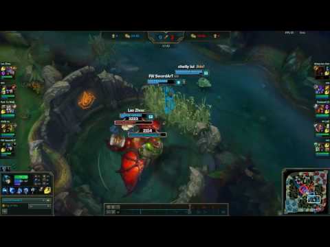 [Fastplay] FW SwordArt pick Nami vs Master Karma | KDA 2/1/13 | PATCH 7.5  | SEASON