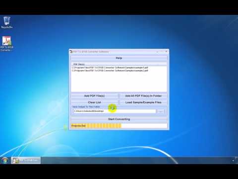 PDF To EPUB Converter Software