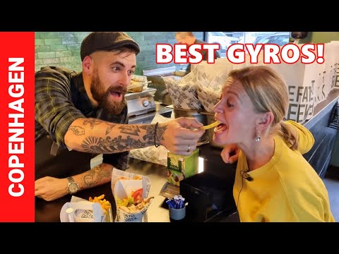 COPENHAGEN FOOD - Greek Gyros at THE FAT GREEK - Street Food and Restaurants in Copenhagen