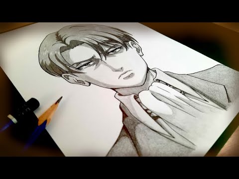 How to draw Levi Ackerman step by step | Attack on Titan | Step by step Tutorial