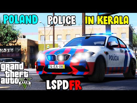 GTA5 LSPDFR  MALAYALAM |POLAND POLICE IN KERALA|EP#148