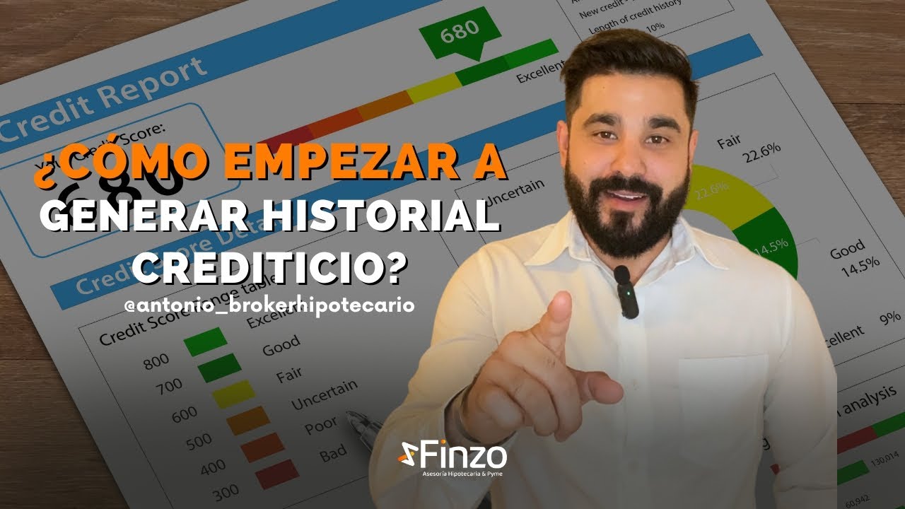 Tips para empezar a crear tu historial crediticio.