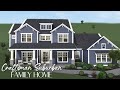 BLOXBURG Craftsman Suburban Family Home Part 1