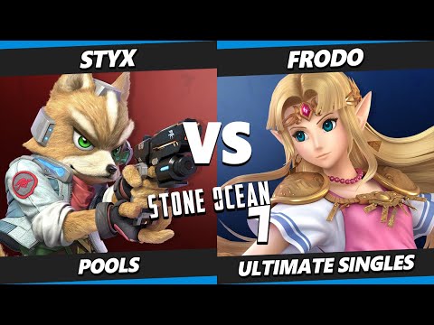 Stone Ocean 7 - Styx (Fox) Vs. Frodo (Zelda) SSBU Ultimate Tournament