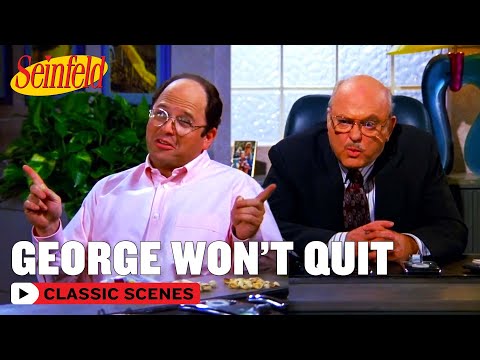 George Refuses To Leave His Job | The Voice | Seinfeld