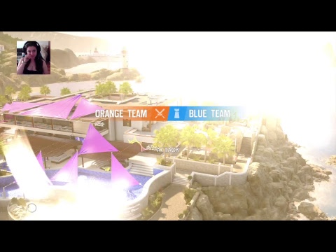 Rainbow Six Siege Go4 Saphir eSports German Stream with Facecam (PS4)