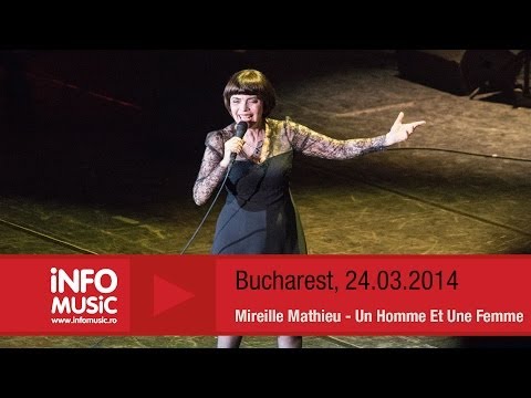 Mireille Mathieu - Un Homme Et Une Femme (LIVE, 2014)