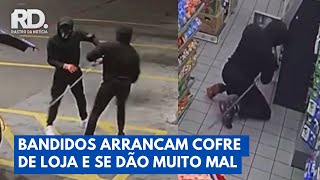 Criminosos arrancam Caixa Eletrônico de loja e causam destruição total | Rastro da Notícia