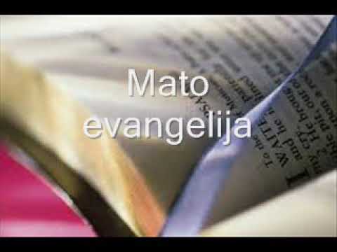 1. (Lithuanian) garso Biblija. Naujasis Testamentas. Mato evangelija